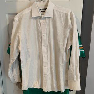 Indochino White Button Down Shirt